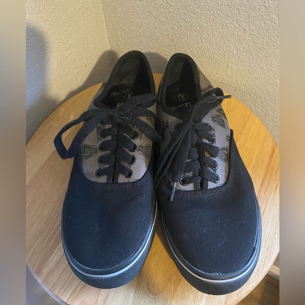 Star Wars Darth Vader Mens Canvas Sneakers.